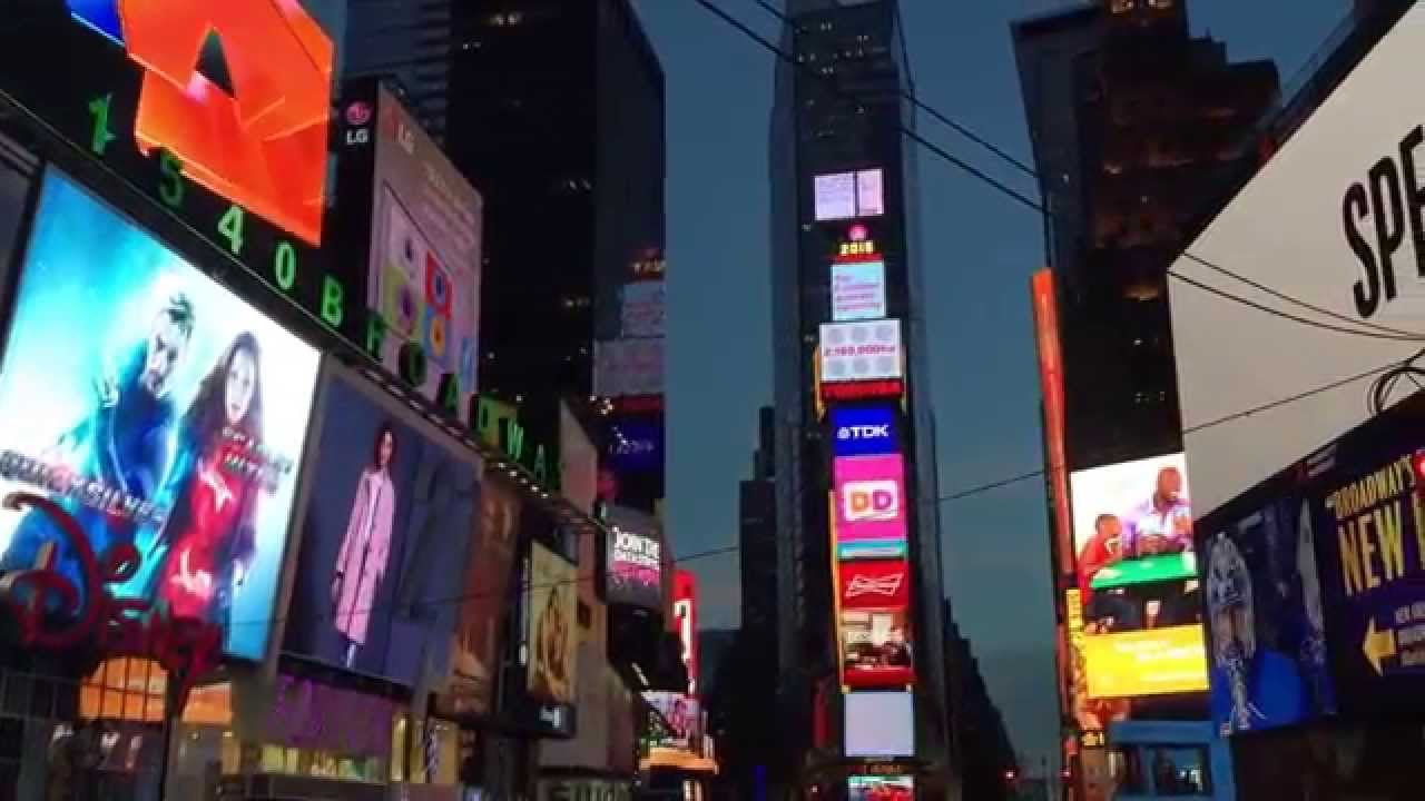 Times Square NYC LED Billboards