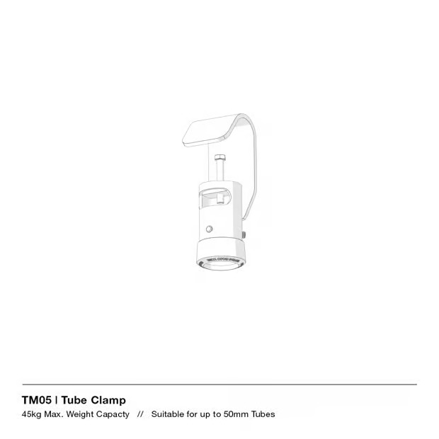Unicol – Tube Clamp White (TM05)